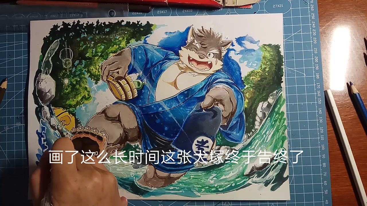 东京放课后五星限定犬冢总算画完了