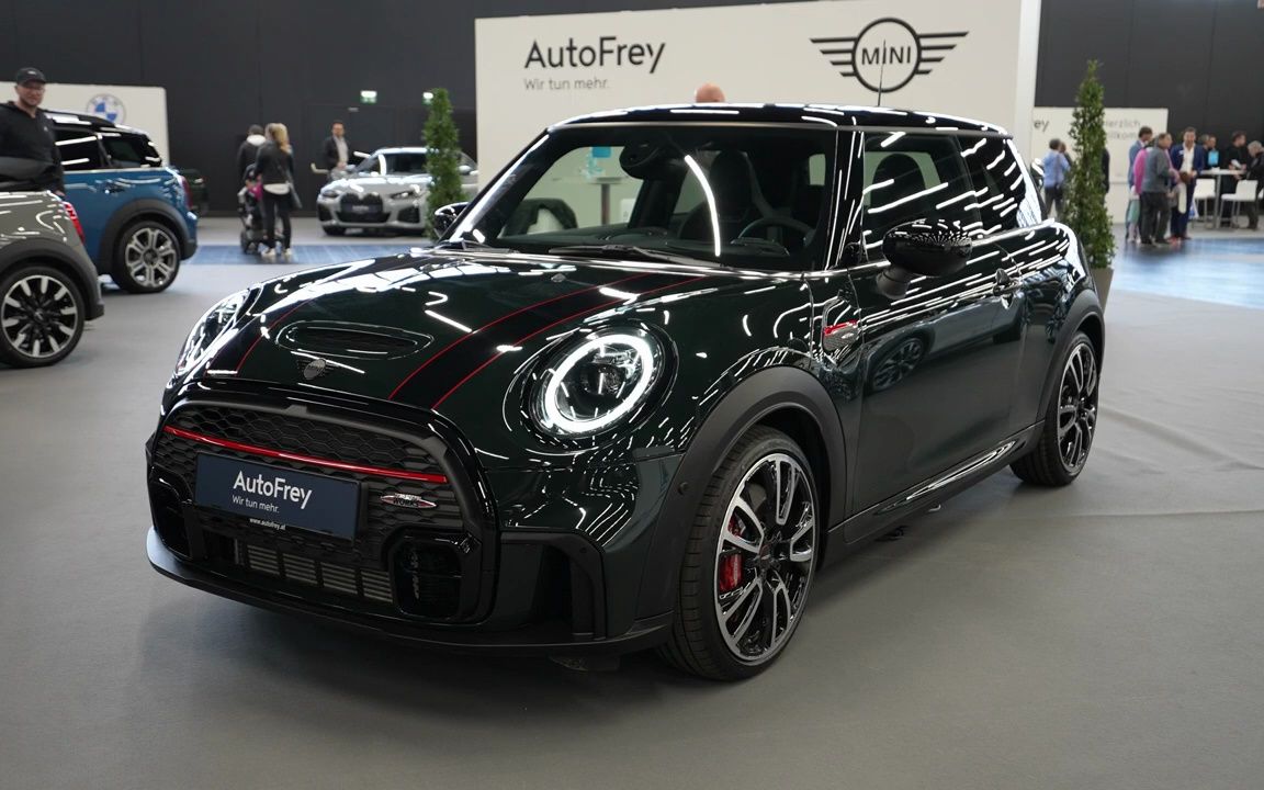 新车鉴赏|2023款mini john cooper works,外观与内饰展示