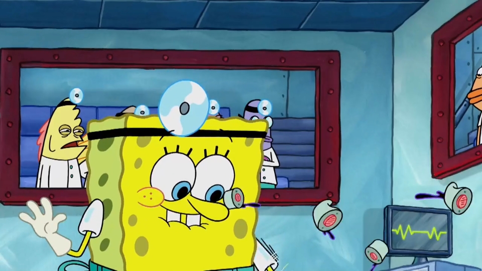 海绵宝宝沙雕配音:章鱼哥崩溃了!