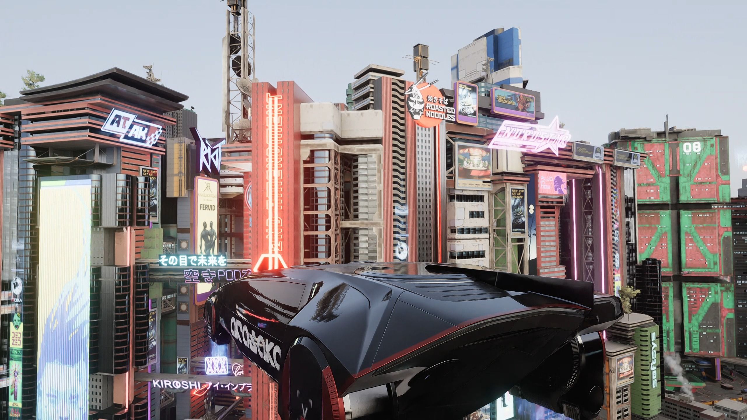 【赛博朋克2077】终于等到了真正的浮空车mod