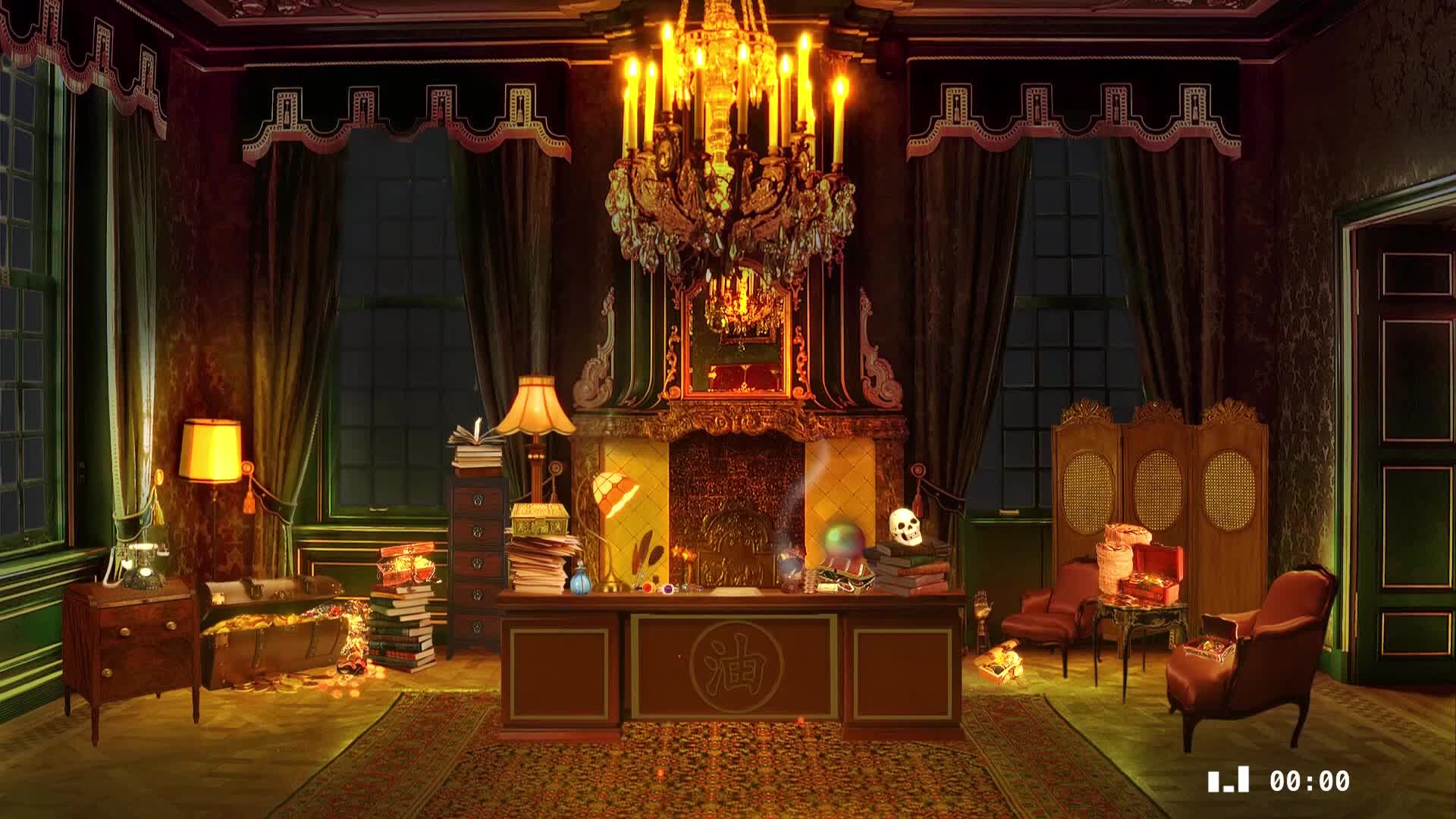 白噪音千与千寻的神隐汤婆婆的工作室学习读书助眠