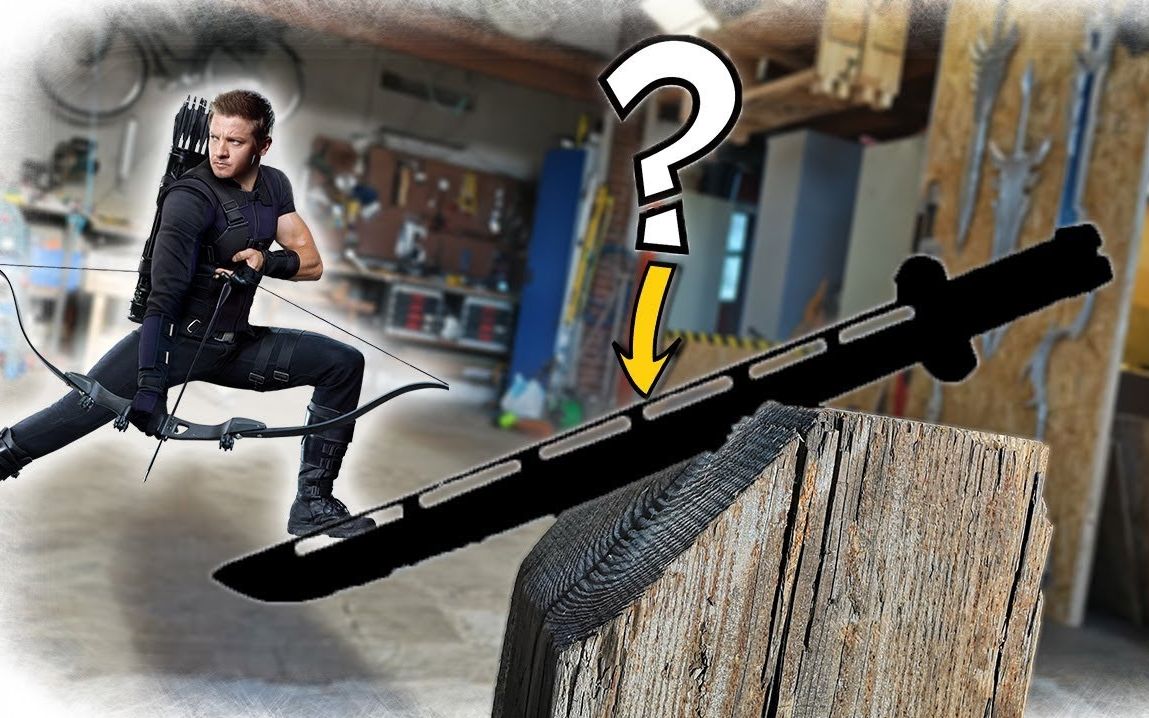 外国大神自制鹰眼狼人武士刀