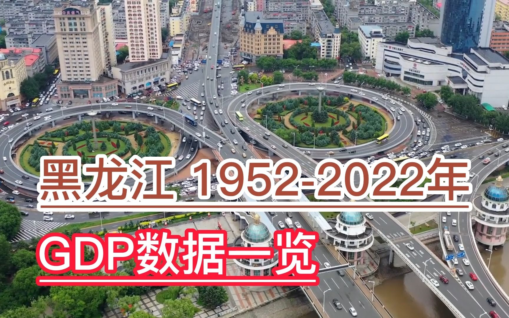 黑龙江19522022年GDP数据,从26亿到100亿用了18年哔哩哔哩bilibili