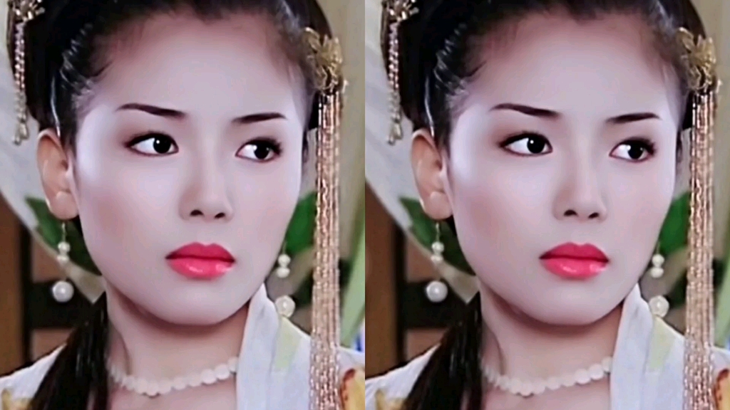 刘涛的白蛇传早期古装造型真是我见犹怜温婉动人,美翻啦!