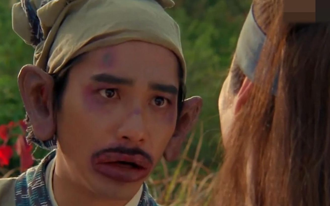 《东成西就》梁朝伟不是张学友对手,被打成了香肠嘴!