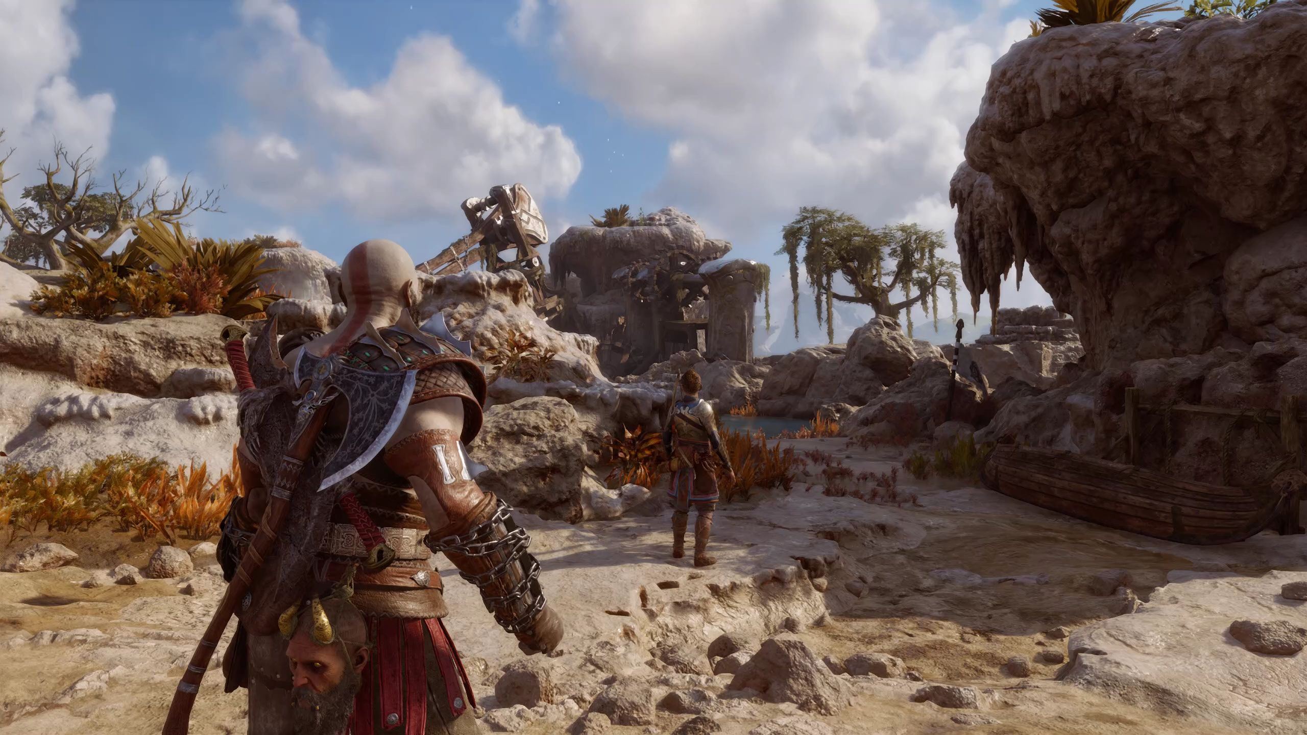 战神5诸神黄昏第二章,帧数暴降!