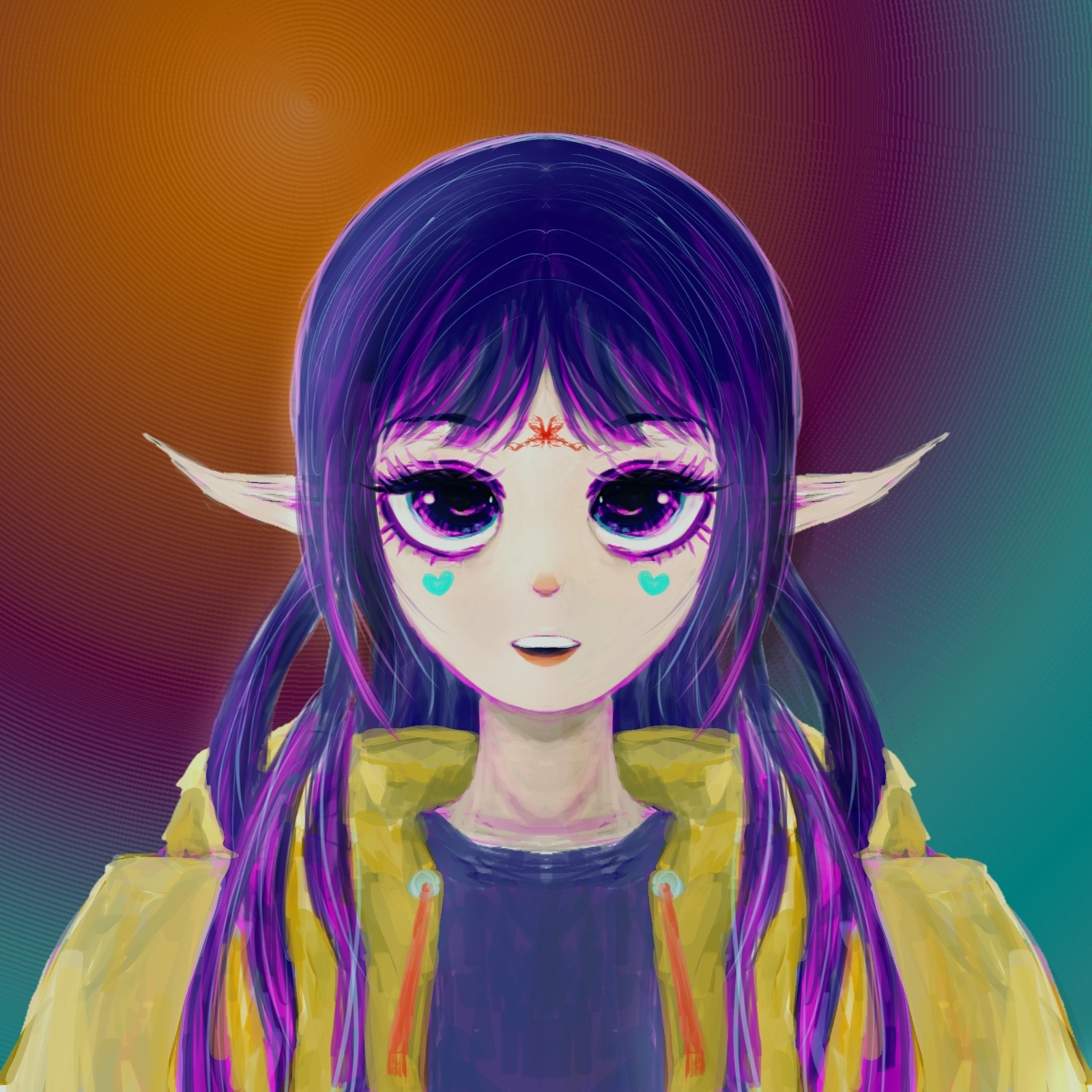 【板绘】紫毛!好!