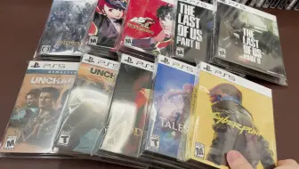 【PS4/PS5/XBOX定制游戏封面与保护壳】赛博朋克2077/破晓传说/战神4/神秘海域合集/失落的遗迹/最后生还者2/女神异闻录5/最终幻想14