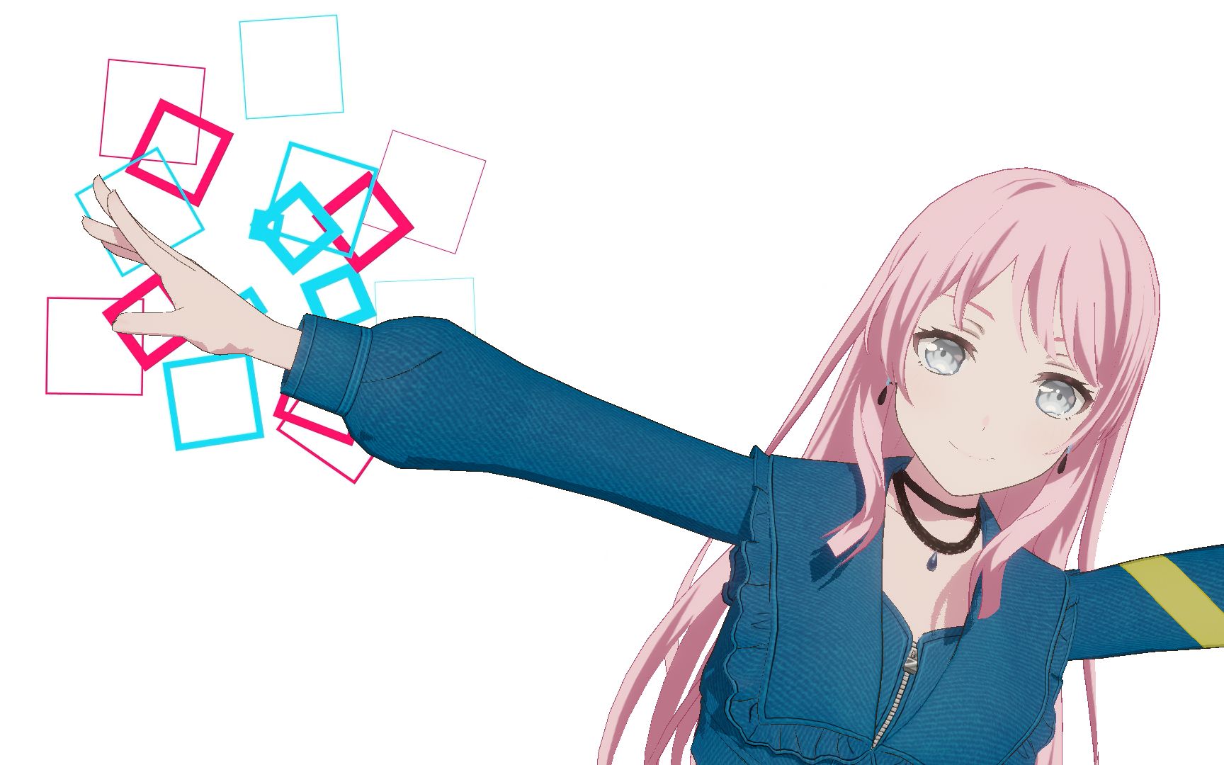 【mmd/千早爱音】お気に召すまま