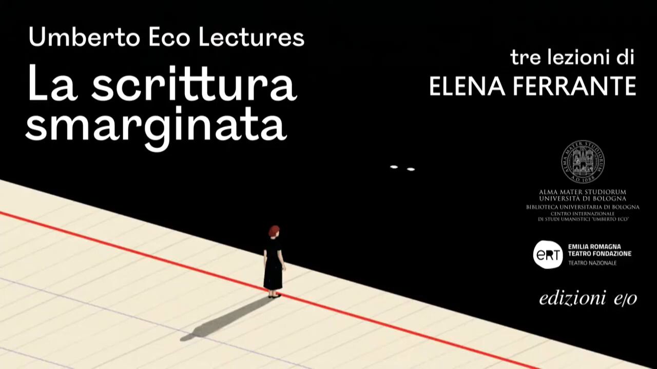 机翻中字|费兰特*博洛尼亚大学艾柯讲座|La scrittura smarginataⷅlena FerranteLa pena e la penna哔哩哔哩bilibili