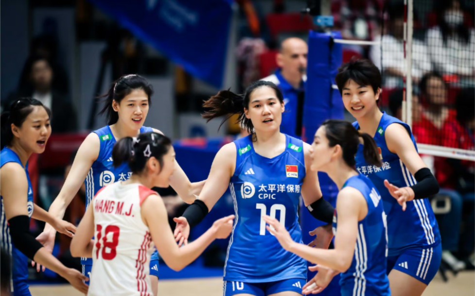 2023VNL中国女排VS德国女排决胜时刻!哔哩哔哩bilibili