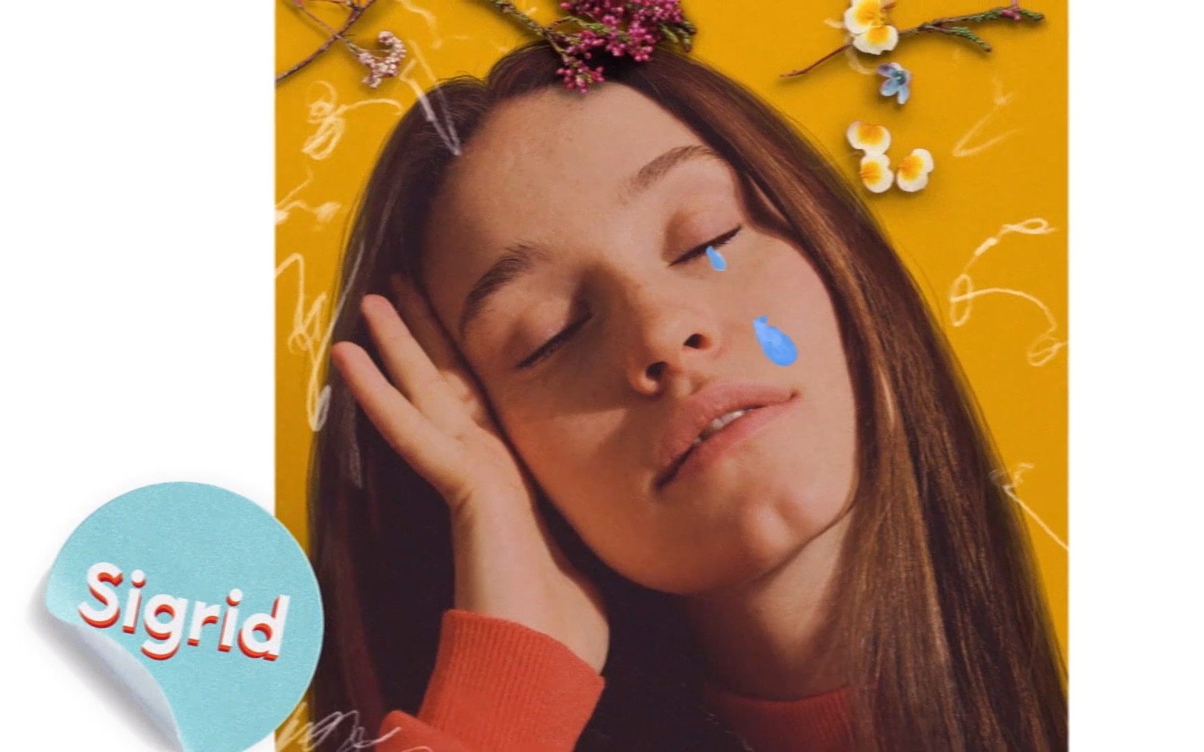 [图]【Sigrid】Don't Feel Like Crying (Lyric Video)