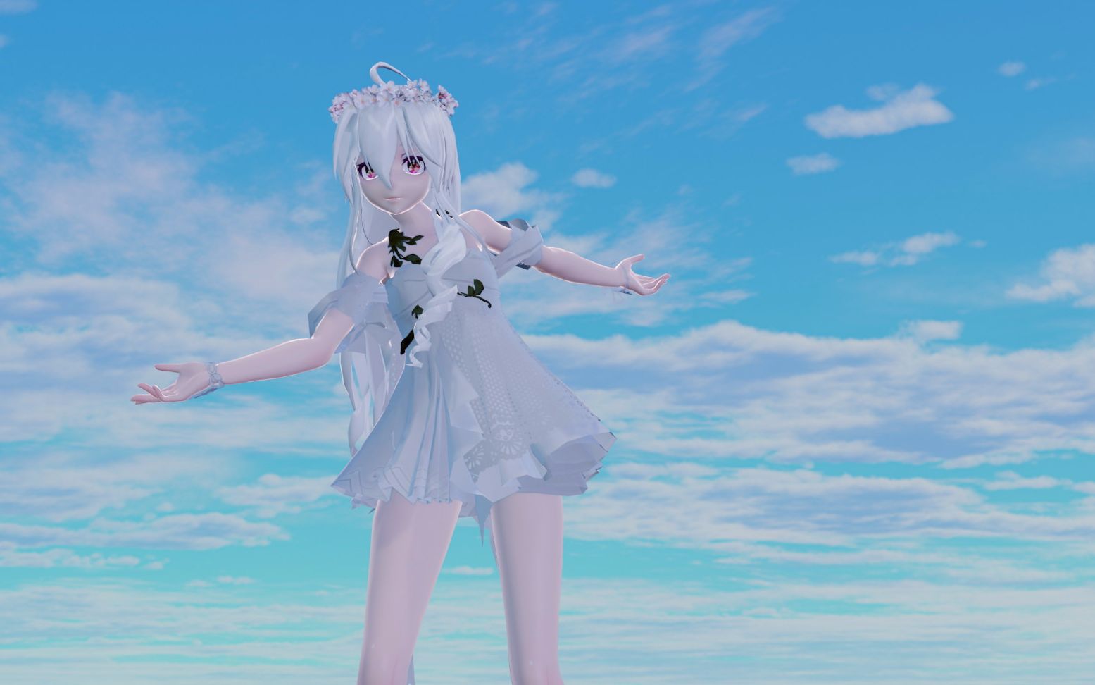 haku mmd·弱音ハク·弱音小姐姐美如畫