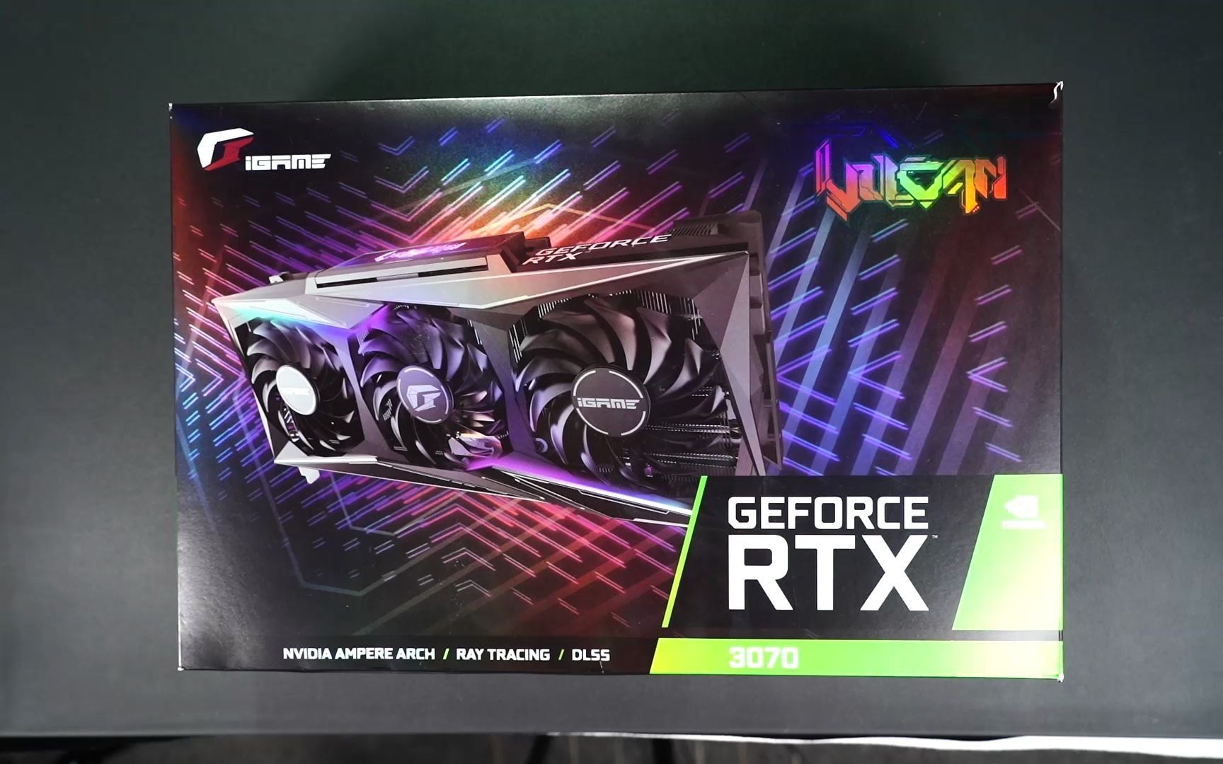 七彩虹火神3070显卡开箱评测真香