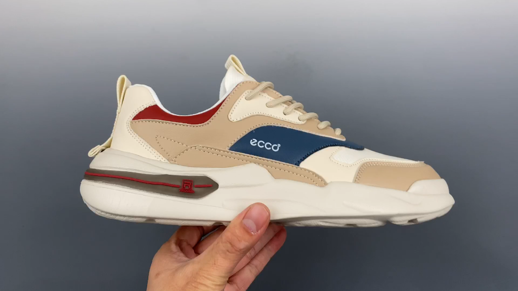 春季新款ecco爱步丹麦轻奢品牌零负重系列 明星黄景瑜同款休闲鞋