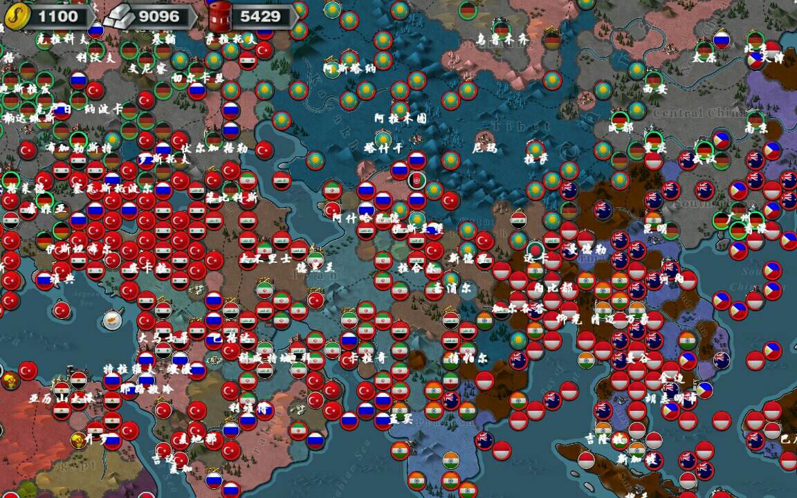 吾民解说世界征服者3mod三战 德征五 东西夹击 中原统一 下期最后之战