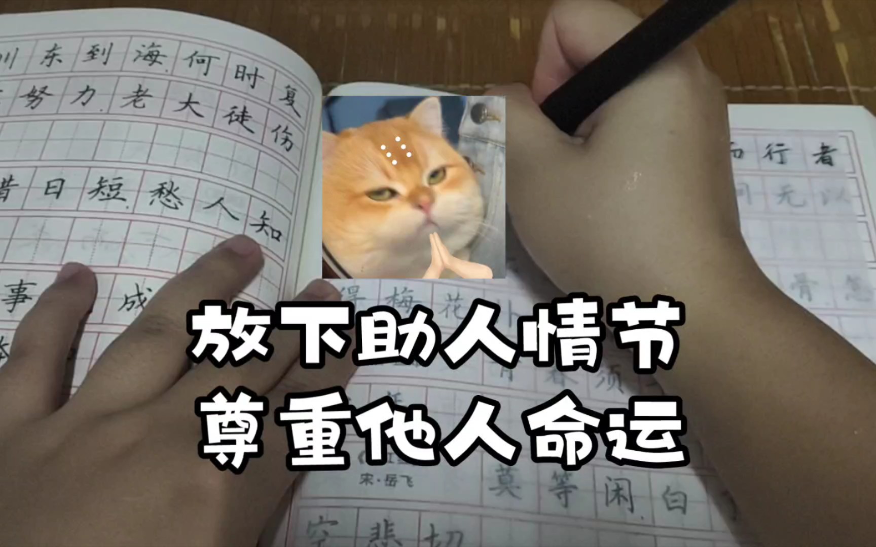 练习 放下助人情节 尊重他人命运(谁都好)