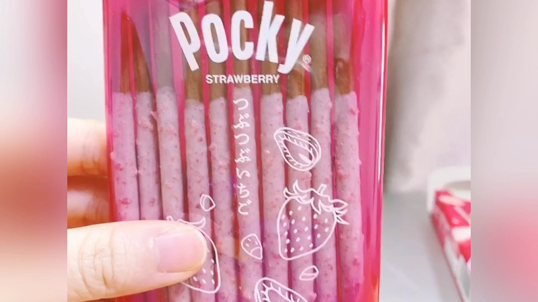 2020和猫一起吃pocky