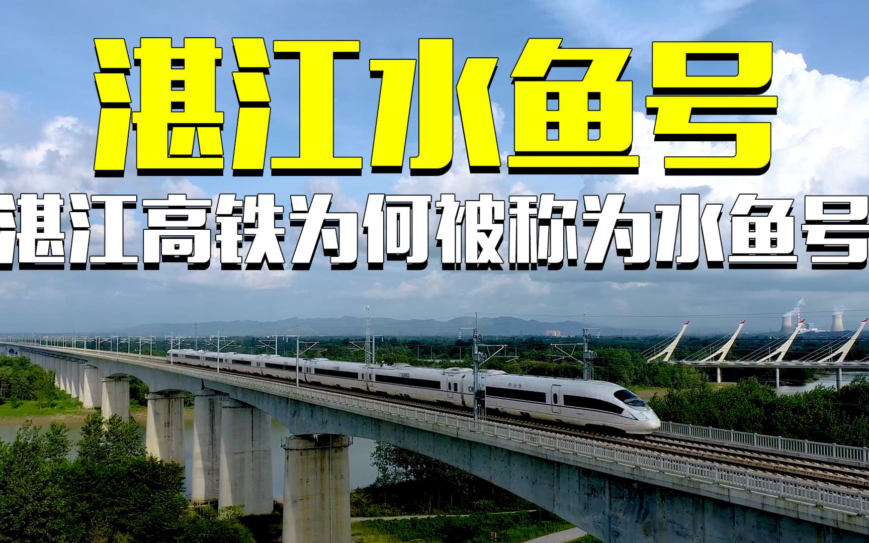 湛江高铁为什么被当地人称为水鱼号?哔哩哔哩bilibili