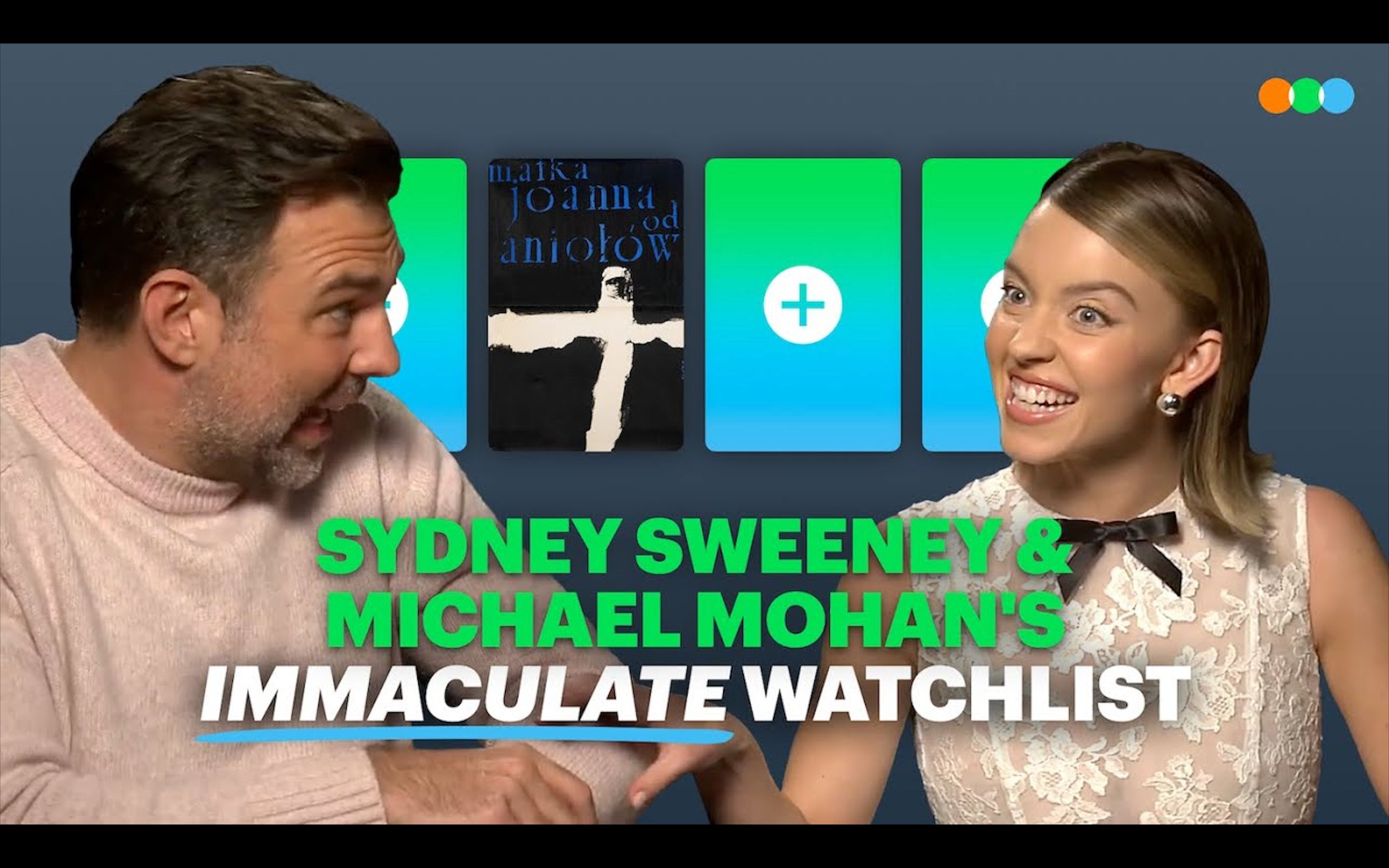 [图]【Sydney Sweeney/Michael Mohan】悉尼妹与迈克尔·莫汉聊合作新电影《无瑕修女/Immaculate》｜Letterboxd