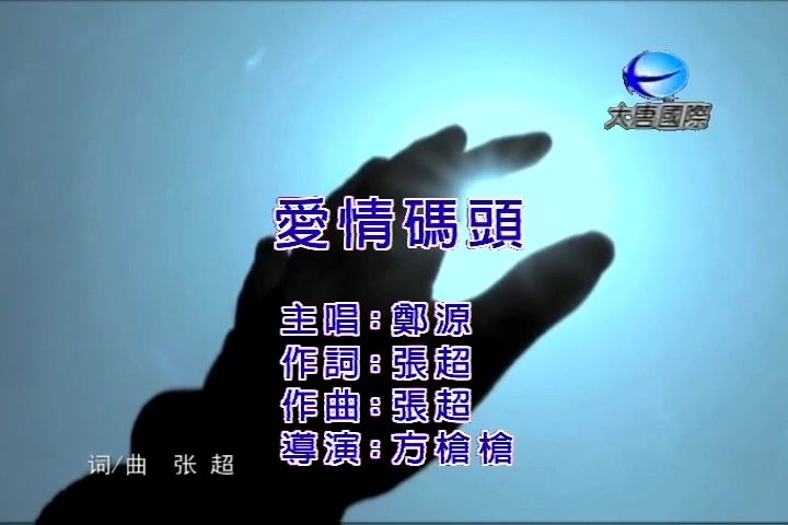 【台版KTV/大唐国际代理】郑源《爱情码头》【瑞声KTV字幕机制作】哔哩哔哩bilibili