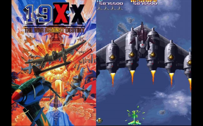 [图]19XX - 命運否決戰 震電 一币通关(19XX : The War Against Destiny ©Capcom 1996)游聚平台