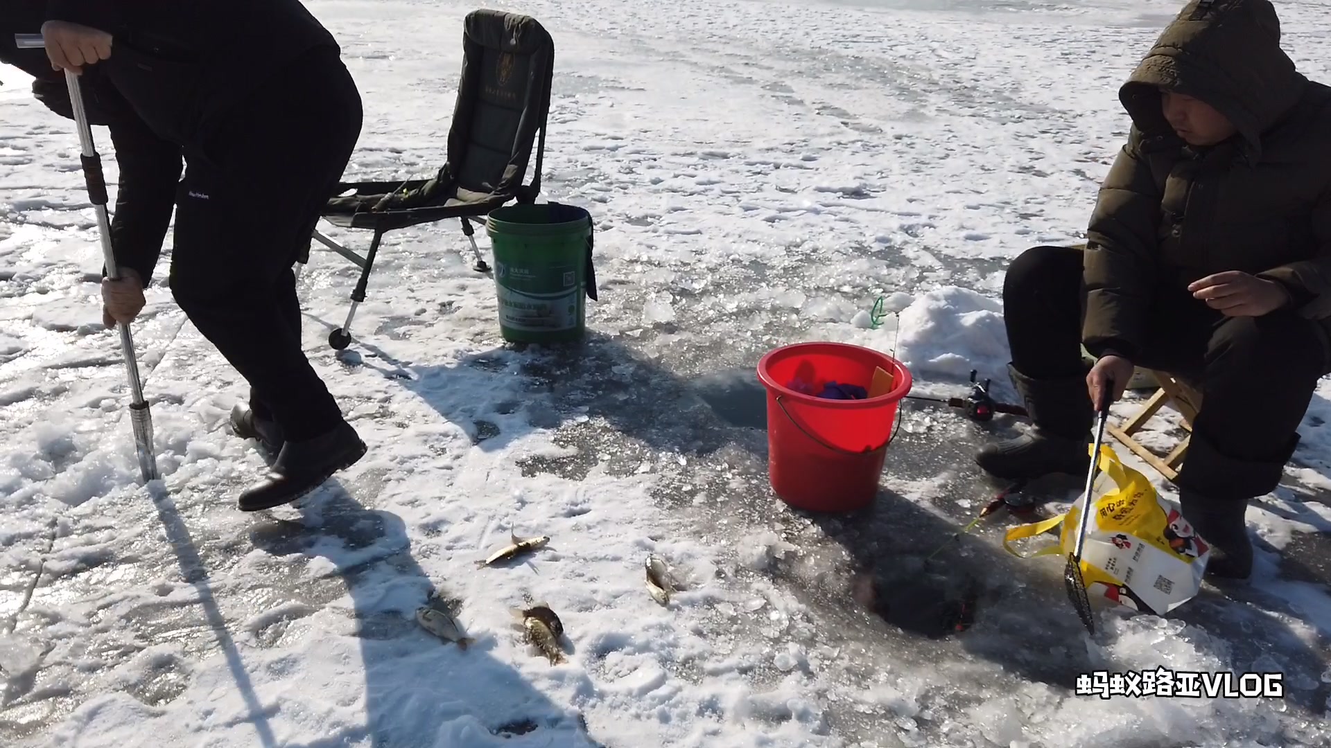 听说潮白河冰钓能按桶钓?今天带大家过去看看!是不是真的