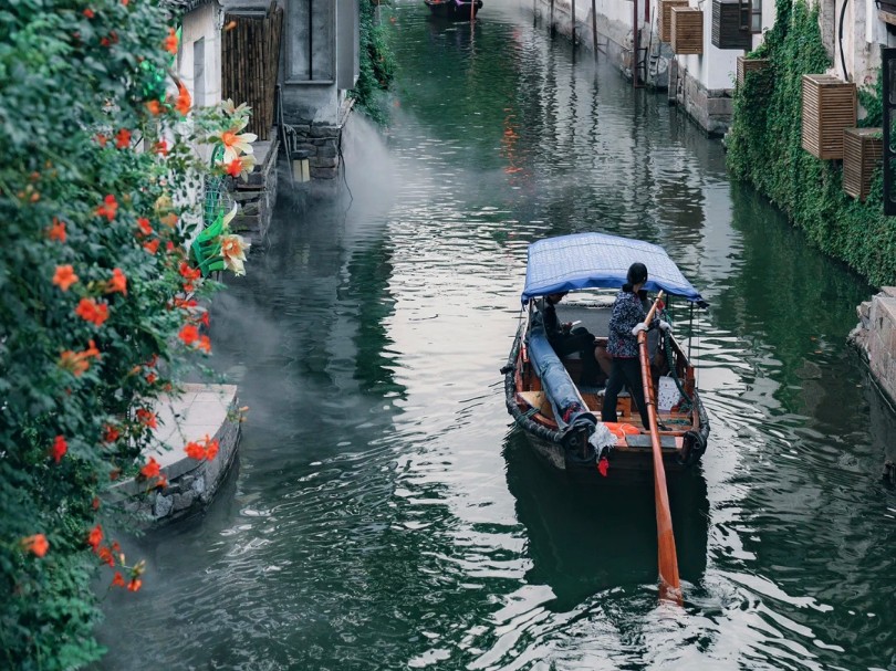 [图]【江南古镇】烟雨入江南，山水如墨染