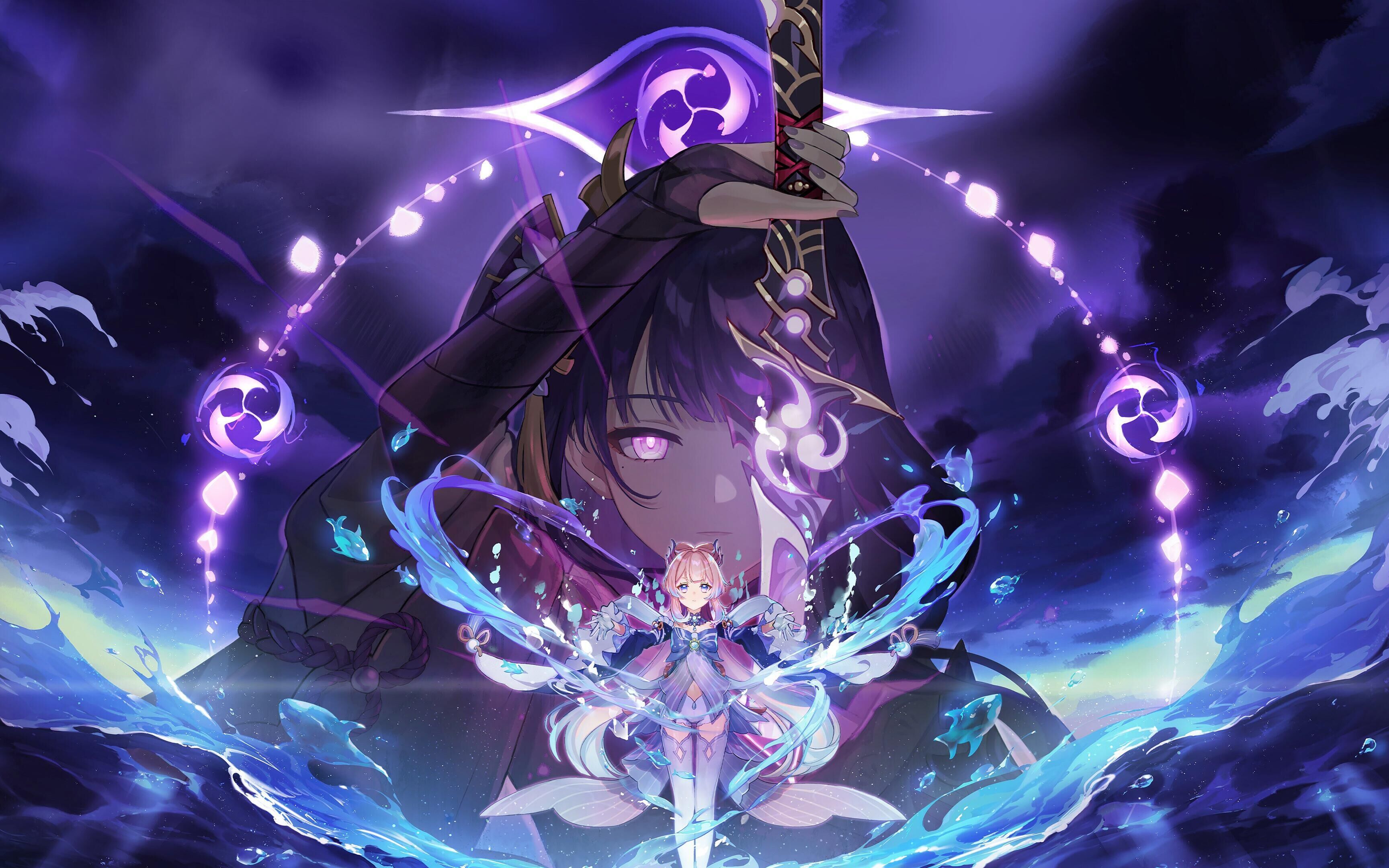 为了两命雷神和心海,向着星辰与深渊,出必还愿