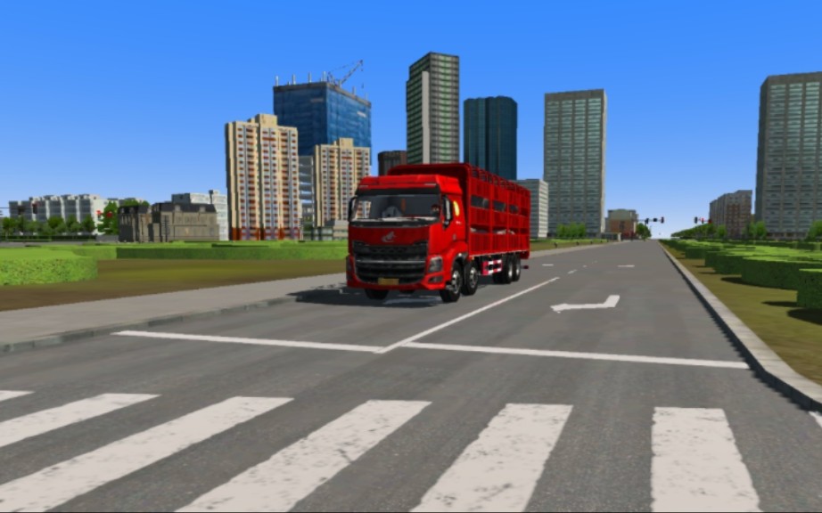 卡车之星:丹东物流园→烟台物流园,全程460公里,前方展望视角跨省运输