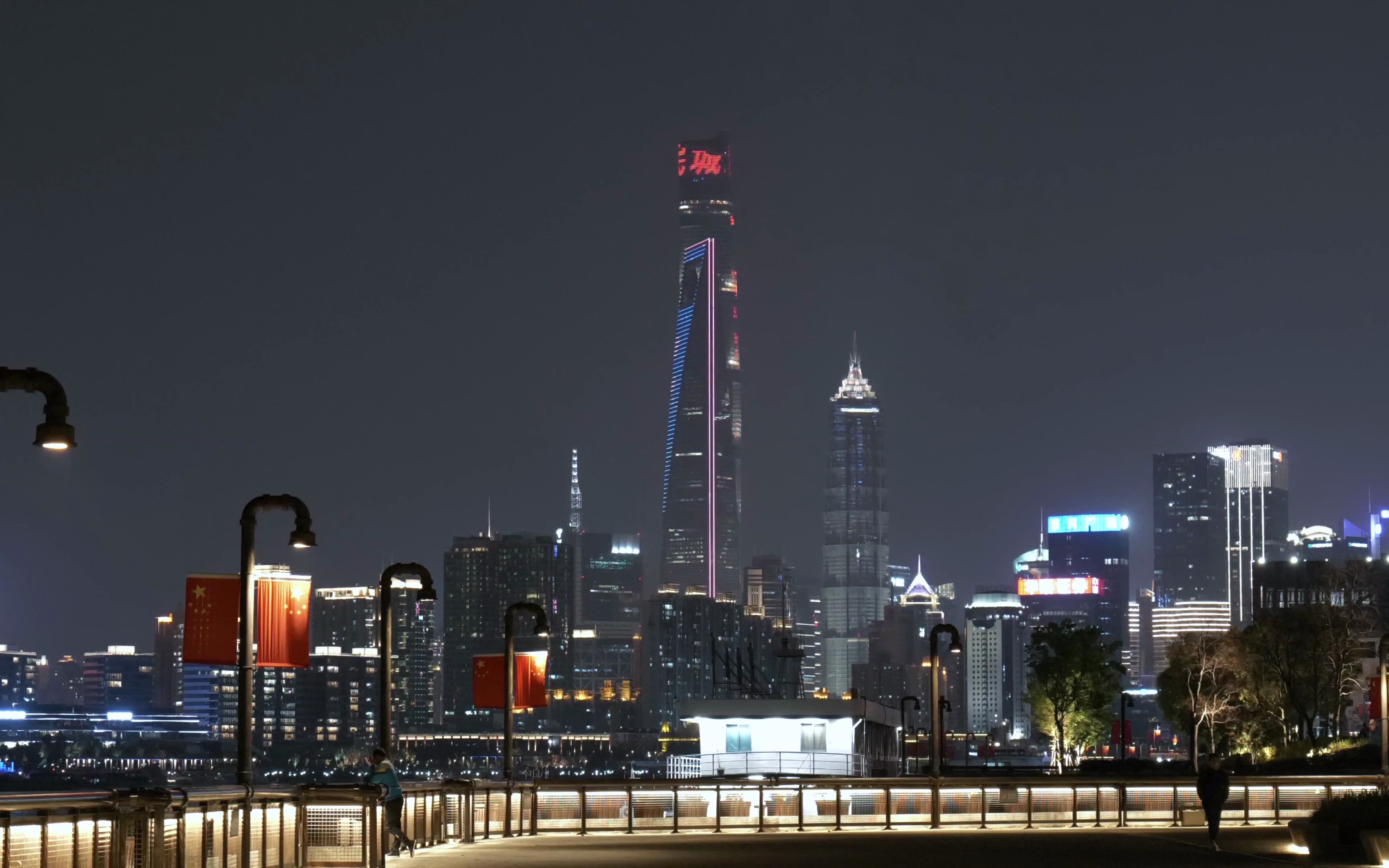 杨浦滨江夜景