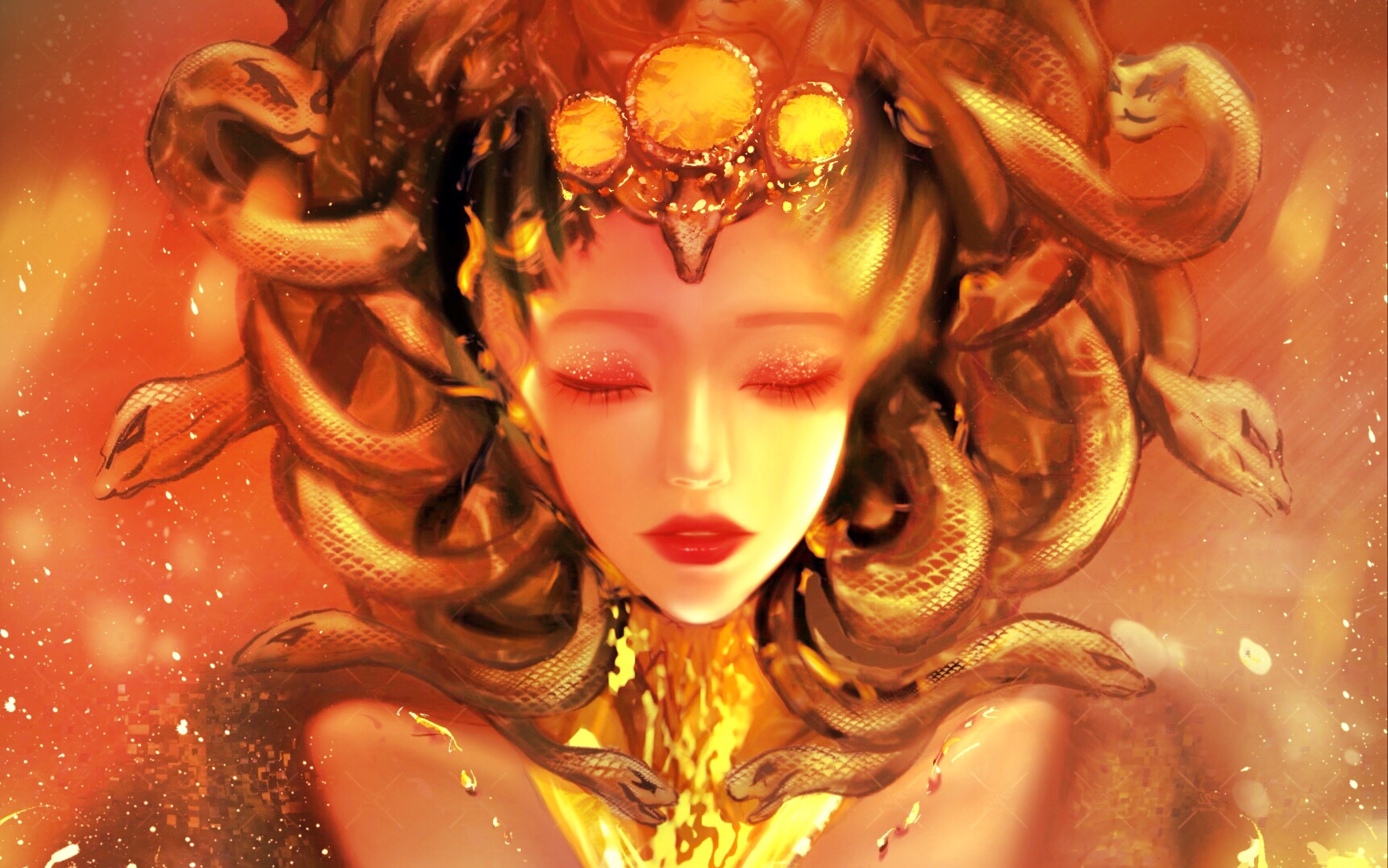 国风 美杜莎 美杜莎的温柔