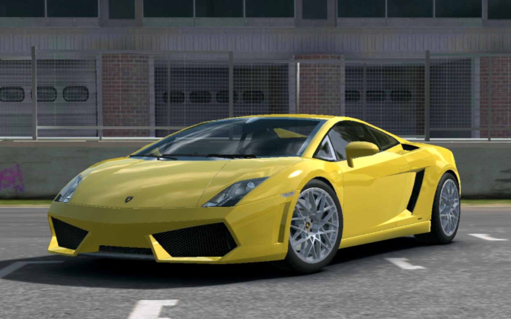 【真实赛车3】 兰博基尼 gallardo lp560-4 跑布兰兹哈奇印第赛道