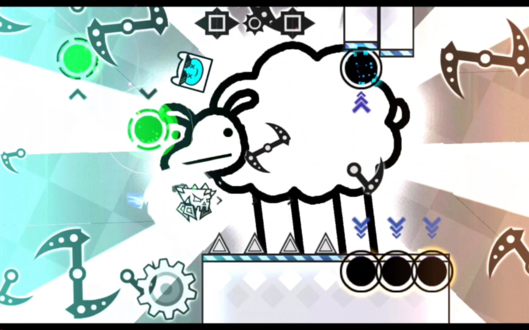 《几何冲刺》beep beep im a sheep 100%