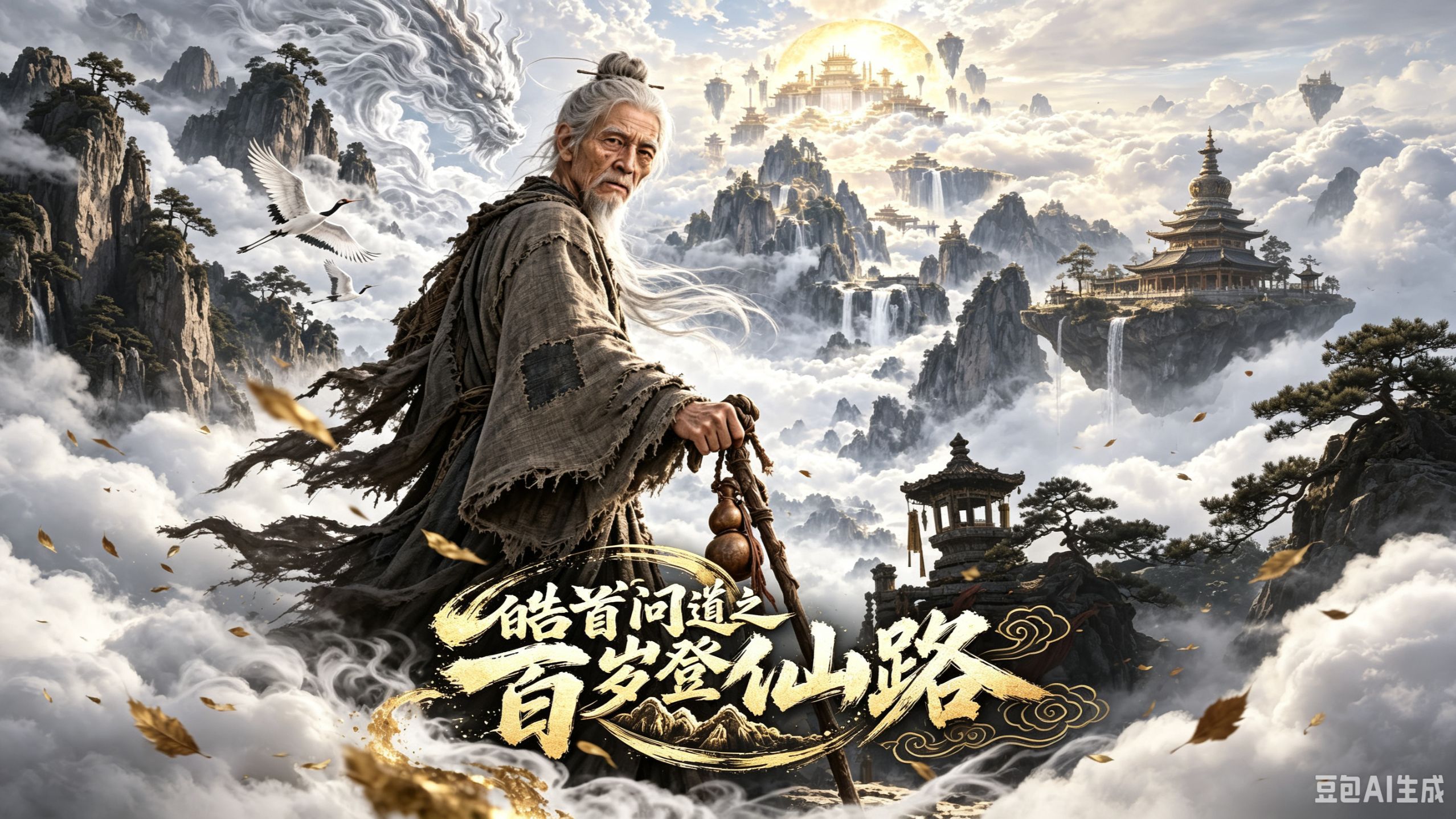 ✨皓首问道之百岁登仙路✨百岁隐居突现天灵根，气血衰败难阻仙缘，老头逆天修仙！