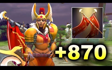 【新版本⷗agaⷥ†›团ⷫ870!】+870 Damage Legion Commander  by Wagamama 7.00 Dota 2哔哩哔哩bilibili