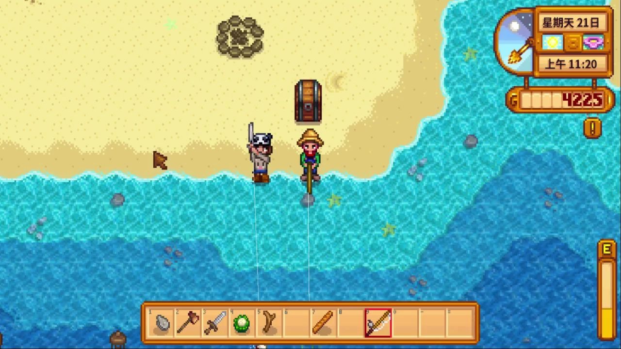 【星露谷物语联机生存】p8.土味男孩提妹妹_哔哩哔哩_bilibili