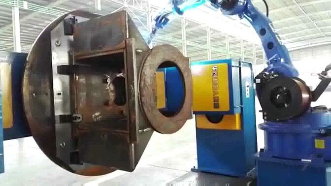 河南焊接机器人双轴c型变位机