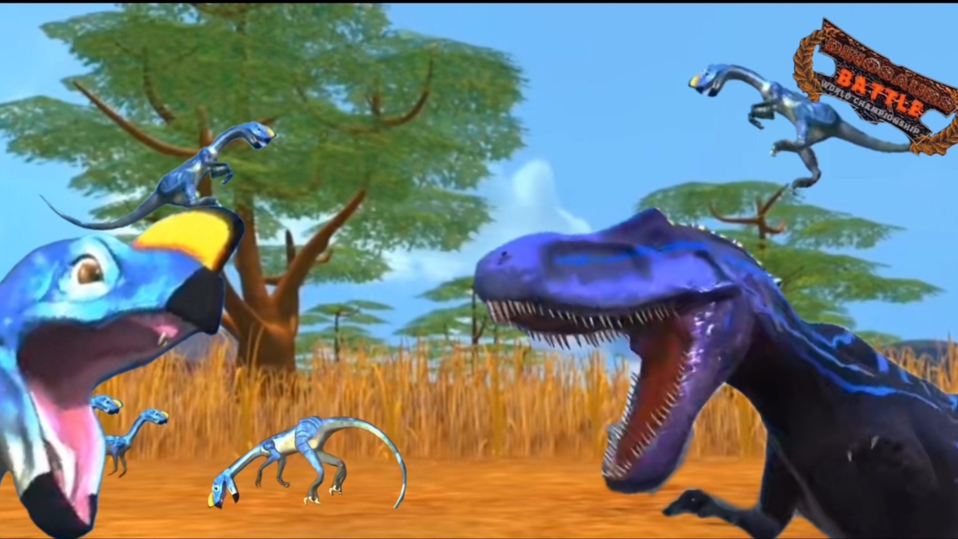 恐龙斗兽场3高棘龙vs窃蛋龙