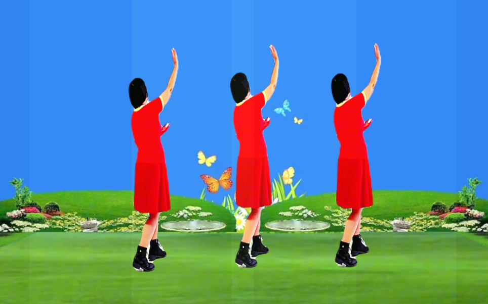串烧广场舞(阿哥阿妹)(红枣树)(亻秋水伊人)