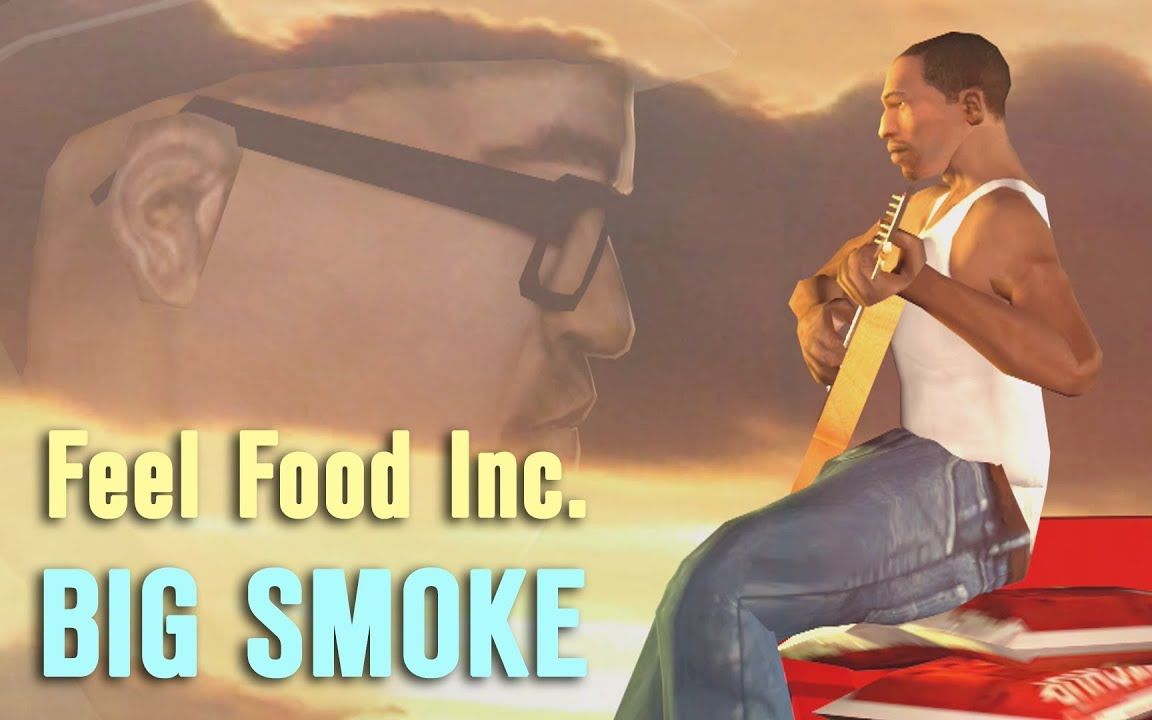 [图]Big Smoke - Feel Food Inc. (feat. Ryder _ Sweet) - SFM Gorillaz Feel Good Parody