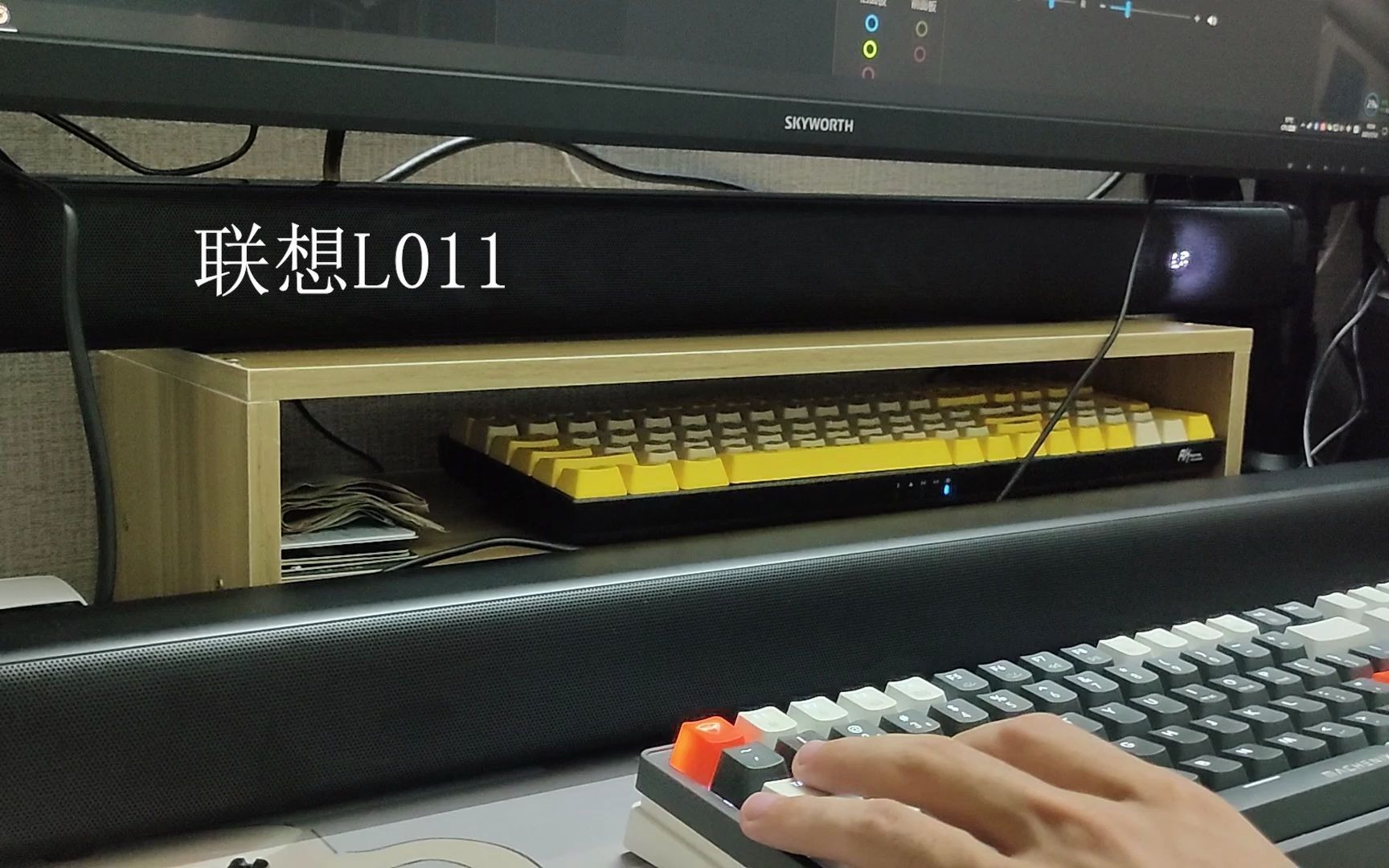 条形音箱测试丨联想l011 redmi电视音响