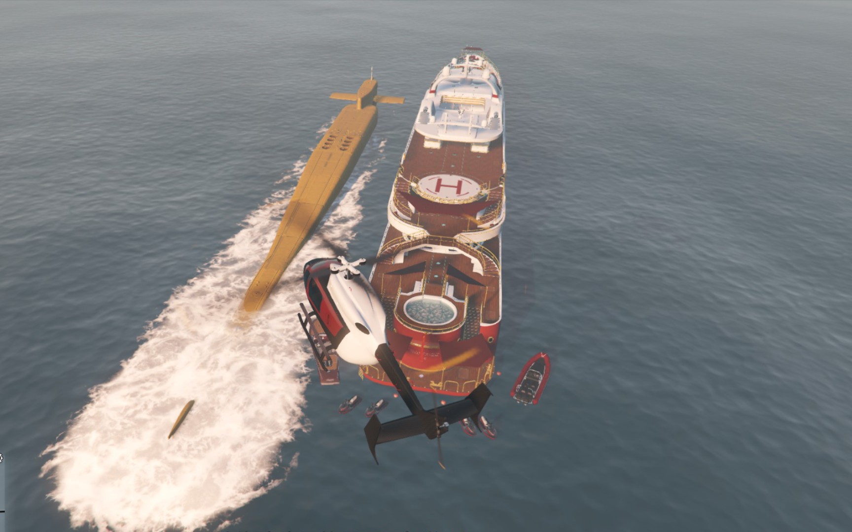 gta5核潜艇进入动画_哔哩哔哩 (゜-゜)つロ 干杯~-bilibili