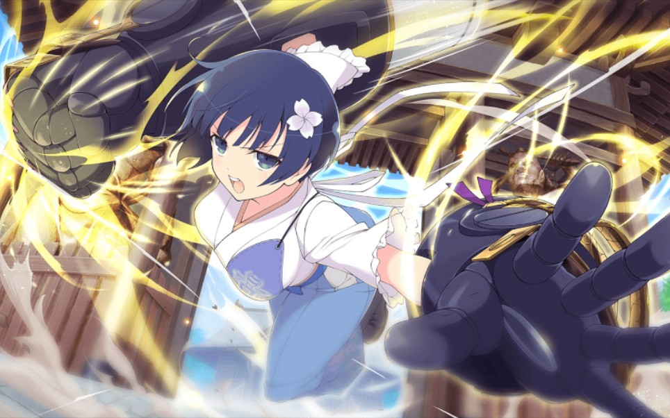 【忍者大师 闪乱神乐 new link】角色剧情 死塾月闪女学馆 夜樱