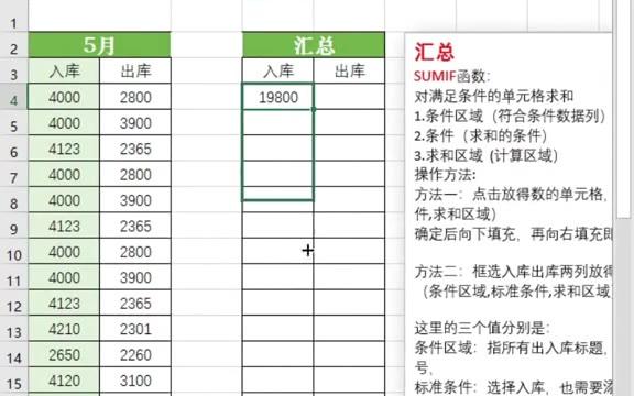 出入库明细表怎么汇总呢?哔哩哔哩bilibili