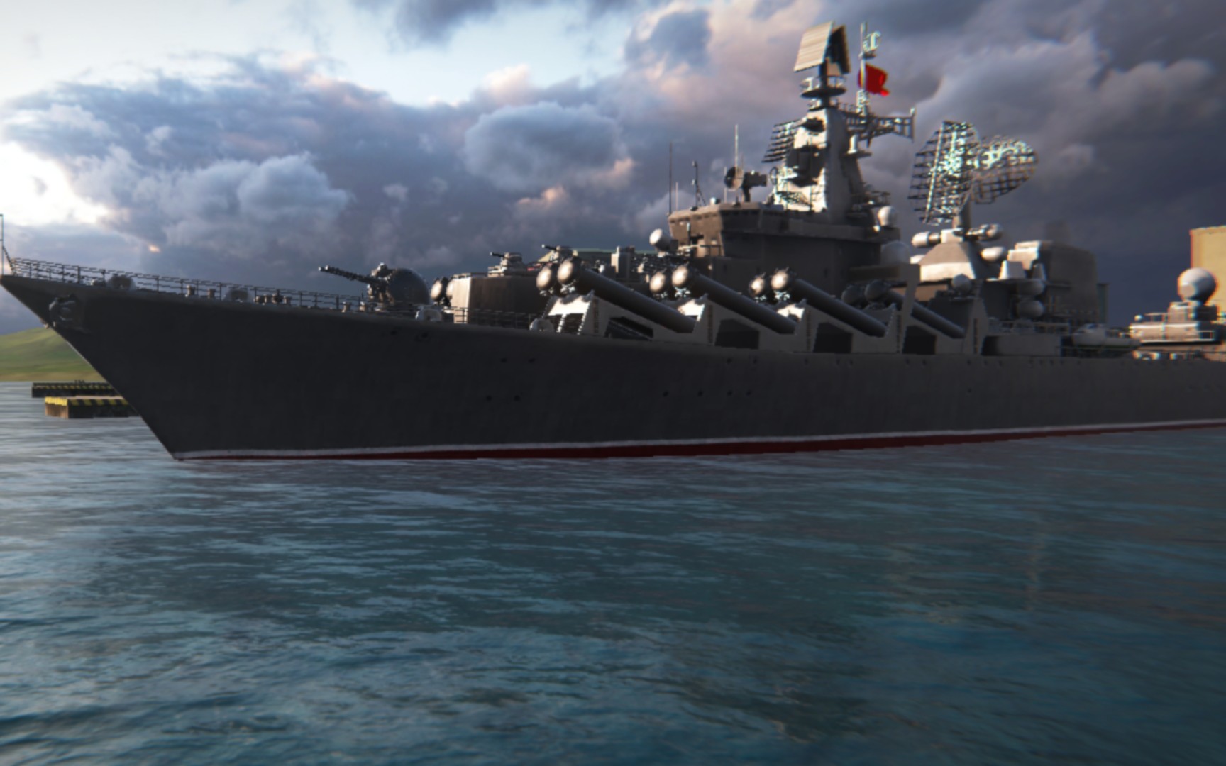 【现代战舰】当光荣级巡洋舰用上历史配置会如何