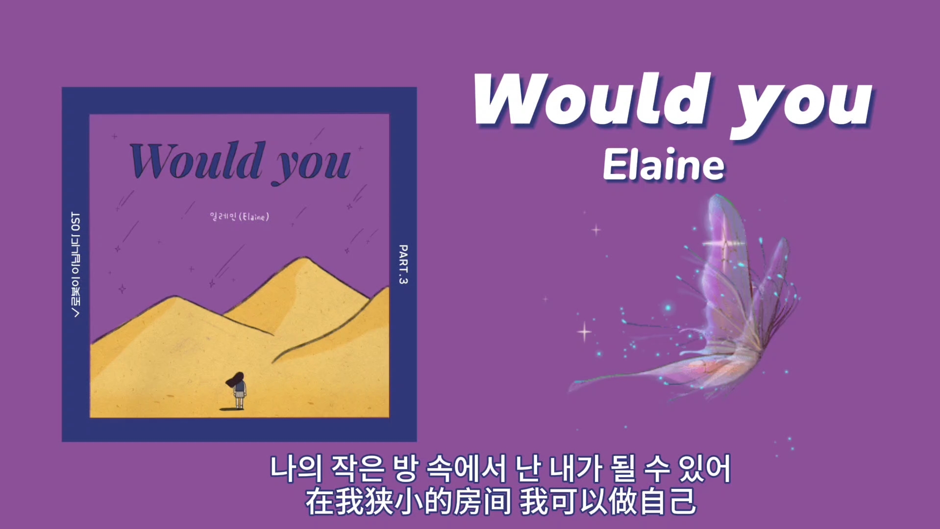 “请看我原有的样子，我想做自己”丨日推歌单丨《Would you》