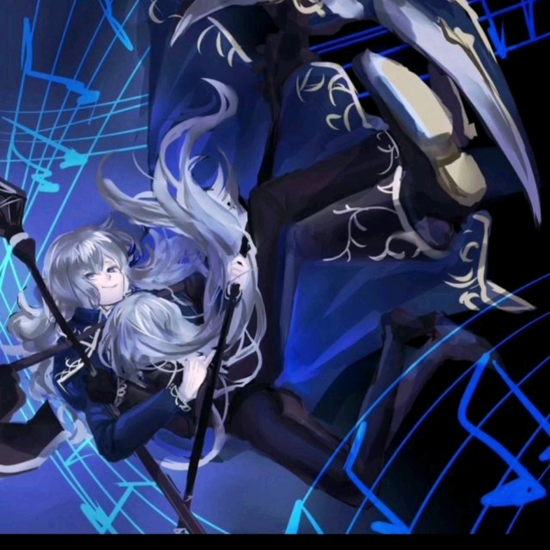 色彩级收尾人美图