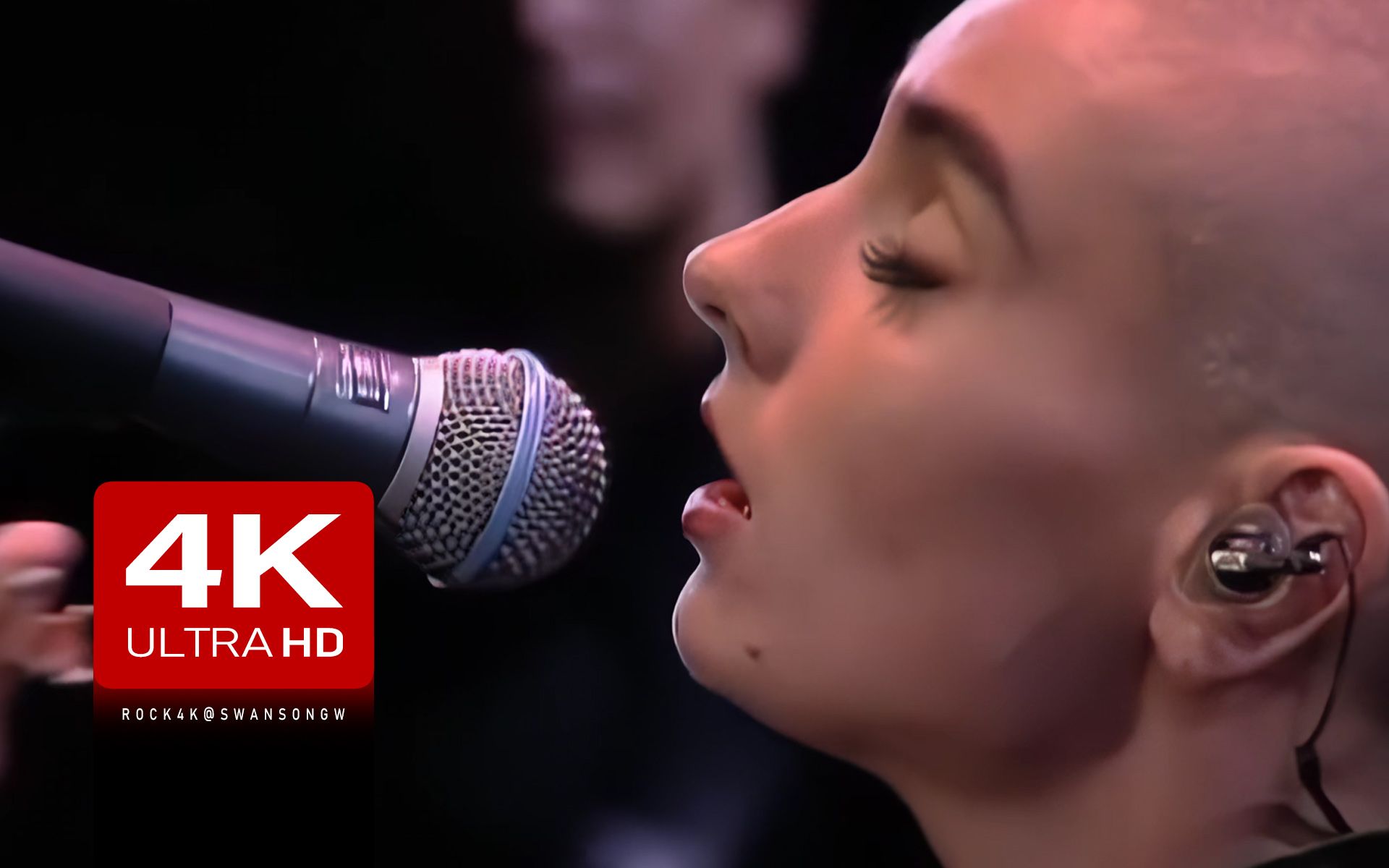 [图]Sinéad O'Connor - Nothing Compares 2 U - Live 【4K修复】