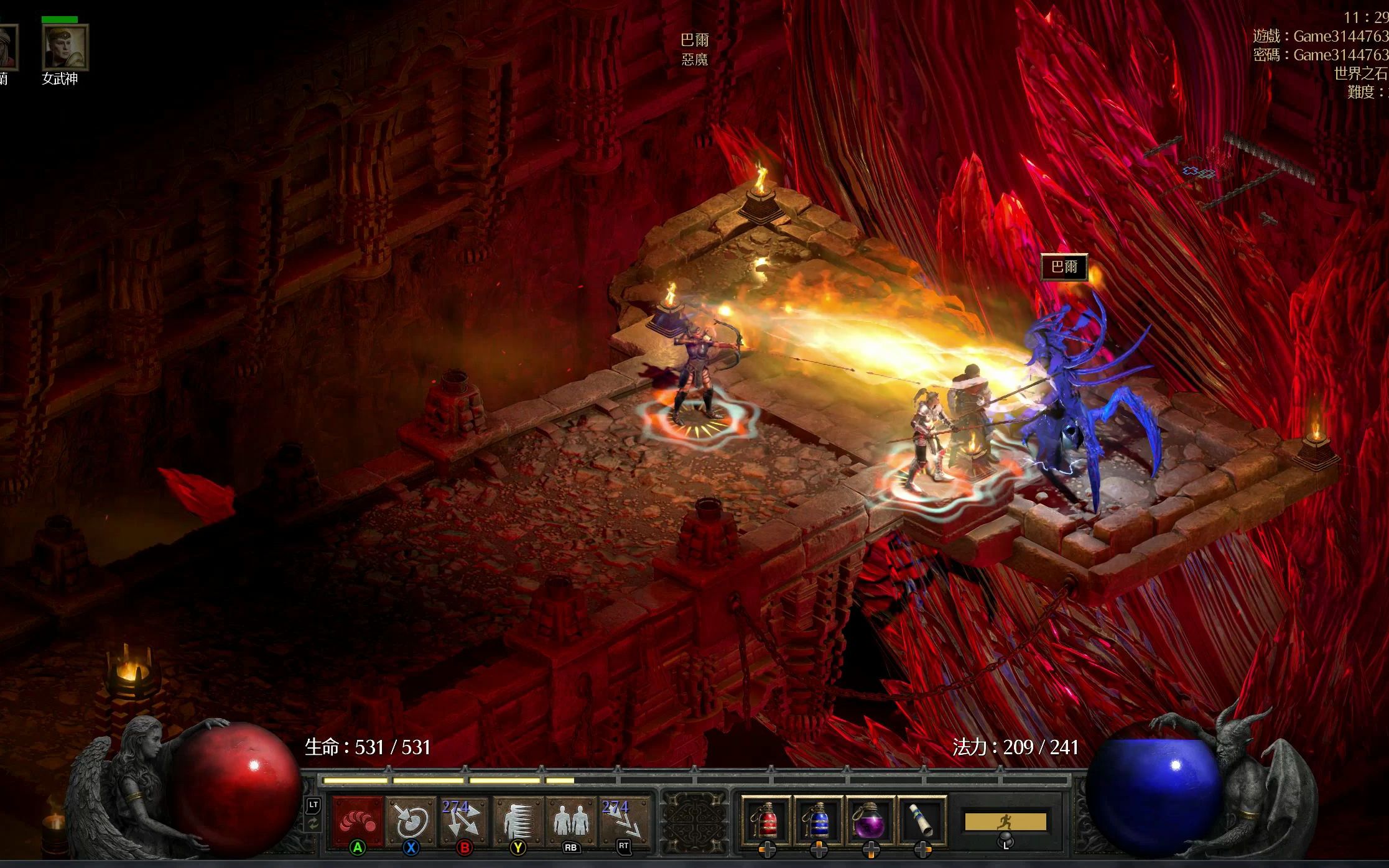 暗黑2重置版弓马打大菠萝弓马打巴尔飞弓打巴尔飞弓打大菠萝第二种